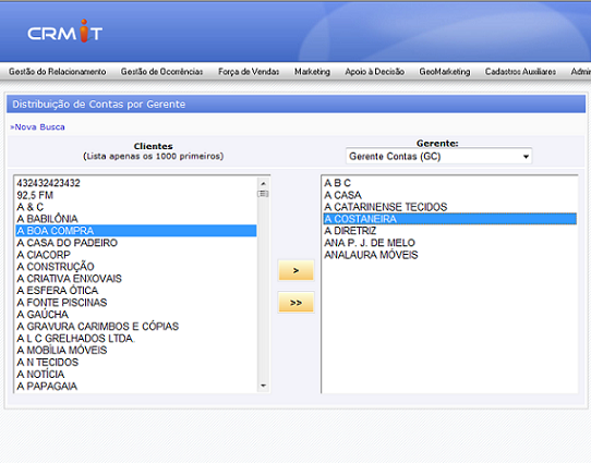 CRM IT - Faturamento